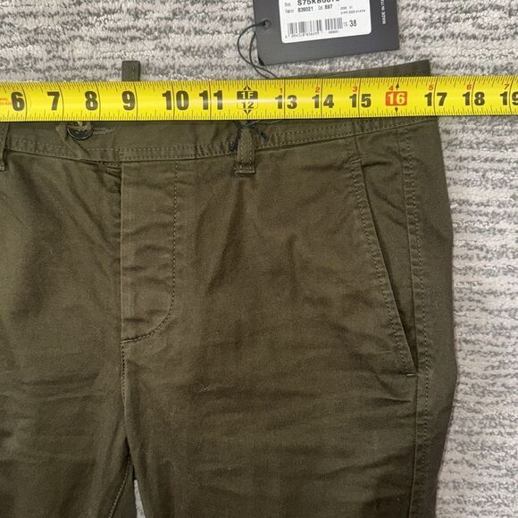 NWT Dsquared2 Tapered Leg Trousers Olive GREEN Size IT 38/ US 2 - Picture 9 of 16
